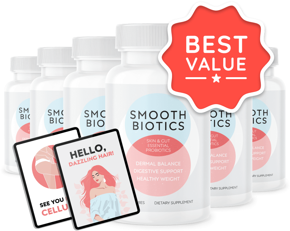 SmoothBiotics 6 bottles